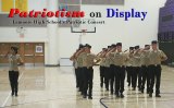 The Lemoore NJ ROTC was on full display at Wednesday night's Patriotic Concert in the school's Event Center.